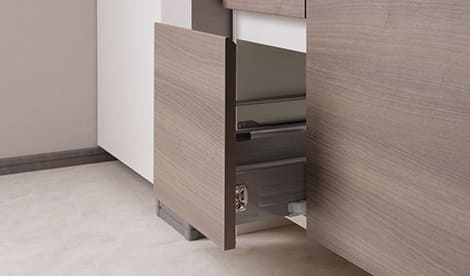 下部収納（ソフトクローズ）