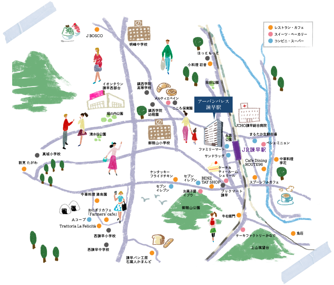 諫早タウンマップ