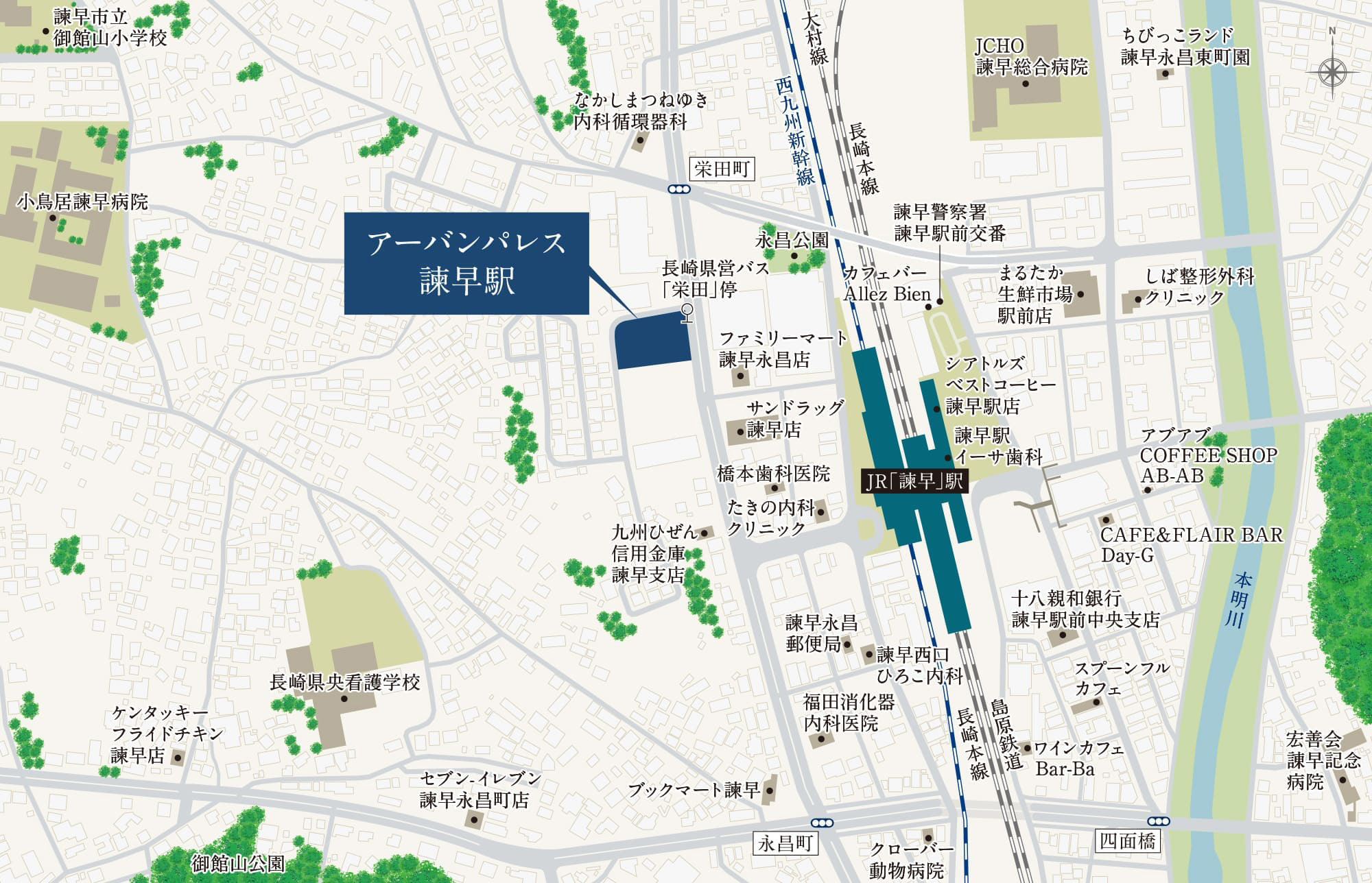 現地案内図マップ